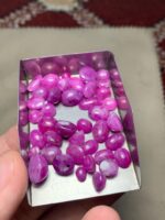 100ct Afghan Ruby Cabochons – Bold Natural Elegance in 11.02 × 7.75 × 5.94 mm - Image 4