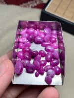 100ct Afghan Ruby Cabochons – Bold Natural Elegance in 11.02 × 7.75 × 5.94 mm - Image 5