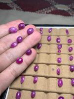 100ct Afghan Ruby Cabochons – Bold Natural Elegance in 11.02 × 7.75 × 5.94 mm - Image 6