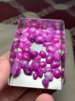100ct Afghan Ruby Cabochons – Bold Natural Elegance in 11.02 × 7.75 × 5.94 mm - Image 9
