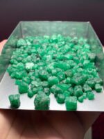 325.45ct Emerald Rough Lot from Swat: A Collector’s Cache of Untouched Green - Image 8