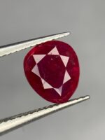 1.40 ct Afghan Ruby: A Masterpiece of Nature from the Heart of Afghanistan - Image 2