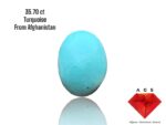 The Timeless Beauty of a 35.70 ct Afghan Turquoise