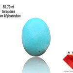 The Timeless Beauty of a 35.70 ct Afghan Turquoise