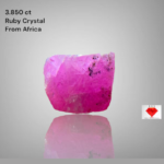 3.85 ct Natural Ruby Crystal – Africa