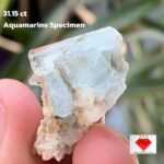 Majestic Blue: A 31.15ct Aquamarine Specimen from Skardu