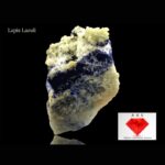 46 ct Lapis Lazuli With Pyrite specimen from Afghanistan