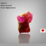 5.60 ct Natural Ruby Crystal – Afghanistan