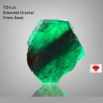 7.34 ct Natural Emerald Crystal – Swat Valley, Pakistan