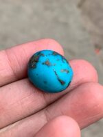 A Striking 36.86 ct Afghan Turquoise Cabochon: Size, Beauty & Natural Appeal - Image 6