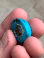 A Striking 36.86 ct Afghan Turquoise Cabochon: Size, Beauty & Natural Appeal - Image 7