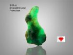 8.55 Carat Natural Emerald Crystal from Swat, Pakistan – Untreated Green Beryl Beauty