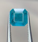 0.78ct Green Hauyne Gemstone: Square Cut, Rare Gem - Image 2