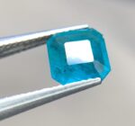 0.78ct Green Hauyne Gemstone: Square Cut, Rare Gem - Image 3