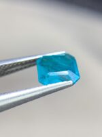 0.78ct Green Hauyne Gemstone: Square Cut, Rare Gem - Image 5