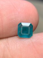 0.78ct Green Hauyne Gemstone: Square Cut, Rare Gem - Image 7