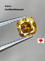 0.31ct Natural Diamond with Certificate – Subtle Sparkle, Lasting Impression