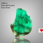 4.90 Carat Emerald Crystal from Swat, Pakistan – Natural Untreated Green Beryl
