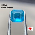 Showcasing a 0.55ct Hauyne Rectangular Cut: A Brilliant Gemstone for Discerning Collectors