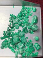 109.05ct Swat Emerald Rough Lot: Natural Pakistan Crystals - Image 7