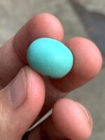 15.30 ct Afghan Turquoise Cabochon – Depth, Dimension, and Natural Beauty - Image 3