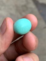 15.30 ct Afghan Turquoise Cabochon – Depth, Dimension, and Natural Beauty - Image 4