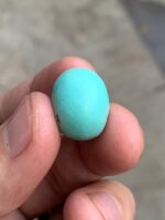 15.30 ct Afghan Turquoise Cabochon – Depth, Dimension, and Natural Beauty - Image 5