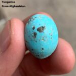 The Allure of Afghan Turquoise: A 22.60 Ct Cabochon Gem