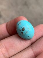 The Allure of Afghan Turquoise: A 22.60 Ct Cabochon Gem - Image 4