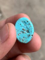 The Allure of Afghan Turquoise: A 22.60 Ct Cabochon Gem - Image 10