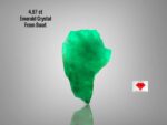 Elegant Swat Emerald: 4.97ct Crystal (16.45 x 10.15 x 5.14 mm)
