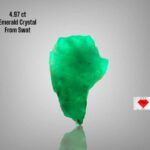 Elegant Swat Emerald: 4.97ct Crystal (16.45 x 10.15 x 5.14 mm)