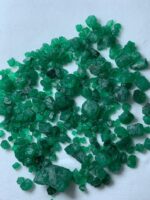 106.85ct Swat Emerald Rough Lot (14x10x6mm): Large Natural Crystals with Deep Green Color - Image 4