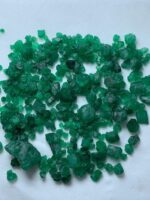 106.85ct Swat Emerald Rough Lot (14x10x6mm): Large Natural Crystals with Deep Green Color - Image 8