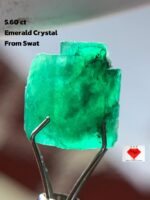 5.60 ct Swat Emerald Crystal – A Natural Gem from Pakistan’s Emerald Valley
