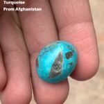 Bold & Serene — 28.27 ct Afghan Turquoise Cabochon