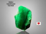 A Gemstone Giant: 29.90ct Emerald Crystal from Swat Valley