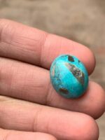 Bold & Serene — 28.27 ct Afghan Turquoise Cabochon - Image 5
