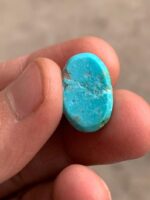 15.40 Carat Afghan Turquoise Cabochon: A Gem of Natural Character - Image 7