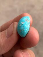 15.40 Carat Afghan Turquoise Cabochon: A Gem of Natural Character - Image 8