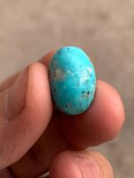15.40 Carat Afghan Turquoise Cabochon: A Gem of Natural Character - Image 9