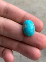 15.40 Carat Afghan Turquoise Cabochon: A Gem of Natural Character - Image 10
