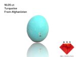 16.05 Carat Afghan Turquoise Cabochon: Natural Feroza Gemstone