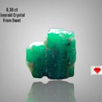 Raw Radiance: 8.36ct Emerald Crystal from Swat