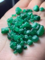 75.10ct Swat Emerald Rough Lot – Natural Untreated Crystals - Image 2