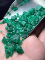 75.10ct Swat Emerald Rough Lot – Natural Untreated Crystals - Image 3