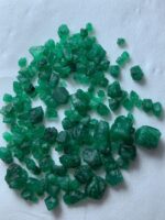 75.10ct Swat Emerald Rough Lot – Natural Untreated Crystals - Image 7