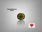 Rare 2.655 ct Demantoid Green Garnet from Khuzdar, Balochistan, Pakistan