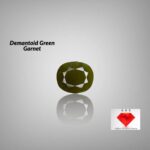 Rare 2.655 ct Demantoid Green Garnet from Khuzdar, Balochistan, Pakistan