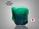 Raw Perfection: 29.45ct Emerald Crystal from Swat’s Gem-Rich Valleys